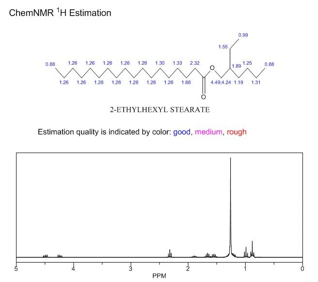 2-Ethylhexyl stearate NMR CAS 22047-49-0 | Shaanxi BLOOM Tech Co., Ltd 2-Ethylhexyl stearate NMR CAS 22047-49-0 | Shaanxi BLOOM Tech Co., Ltd