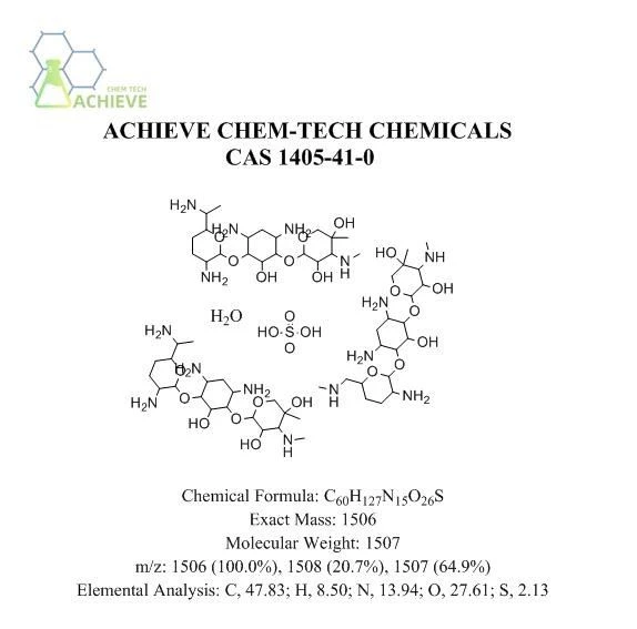 Gentamycin Sulfate Powder CAS 1405-41-0