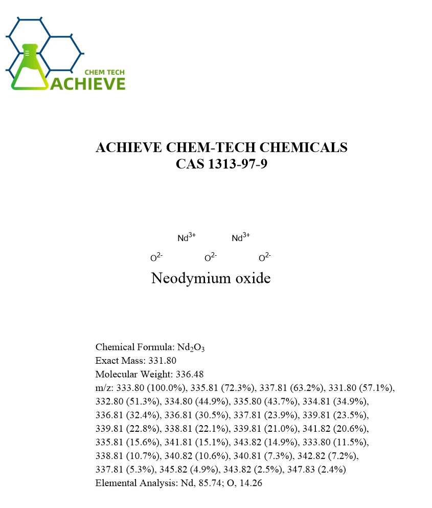 Neodymium oxide CAS 1313-97-9 | Shaanxi BLOOM Tech Co., Ltd Neodymium oxide CAS 1313-97-9 | Shaanxi BLOOM Tech Co., Ltd